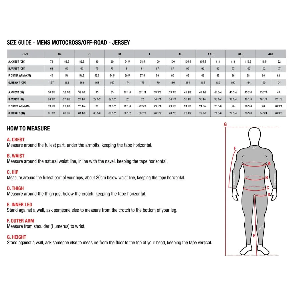 Alpinestars 2024 Racer Hoen R/B Jersey/Pant Kit