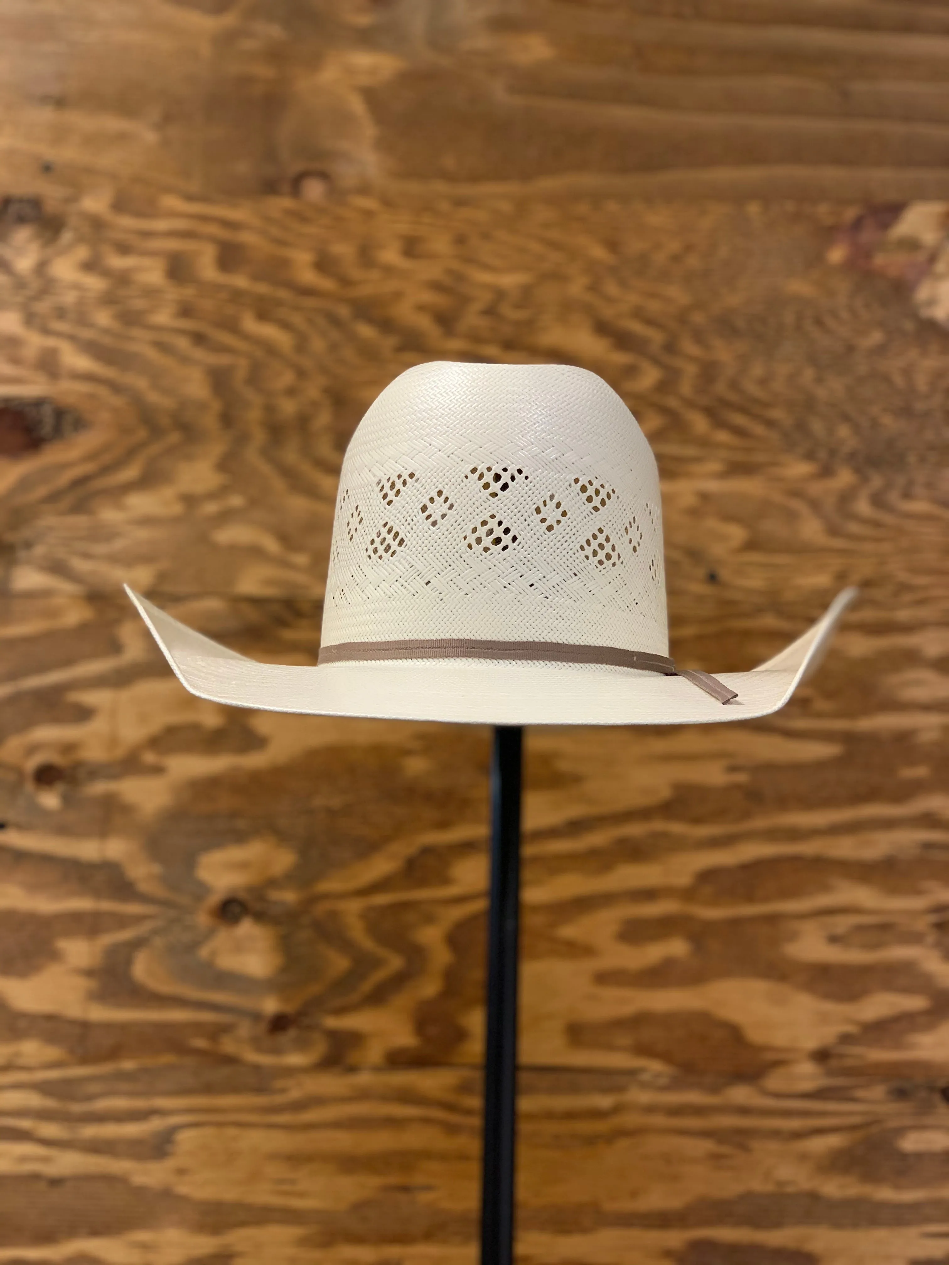 American Hat Co. Straw #8500 Crown: Minnick Brim: 4" CHL Trim: 2 CAHS