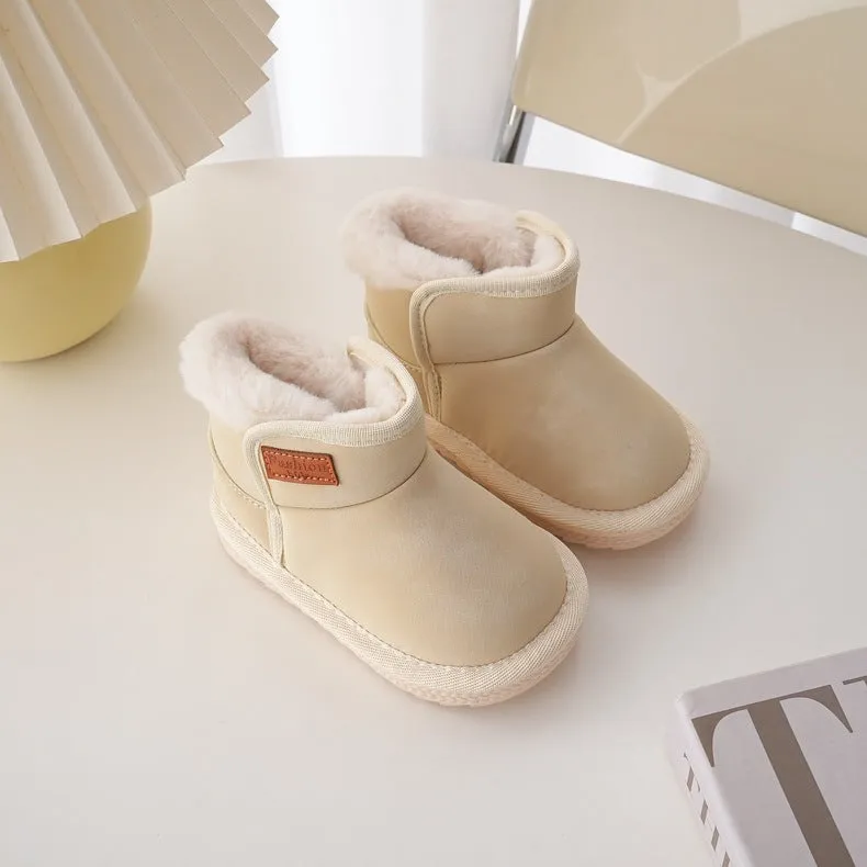 Baby Plush Snow Boots - Classic