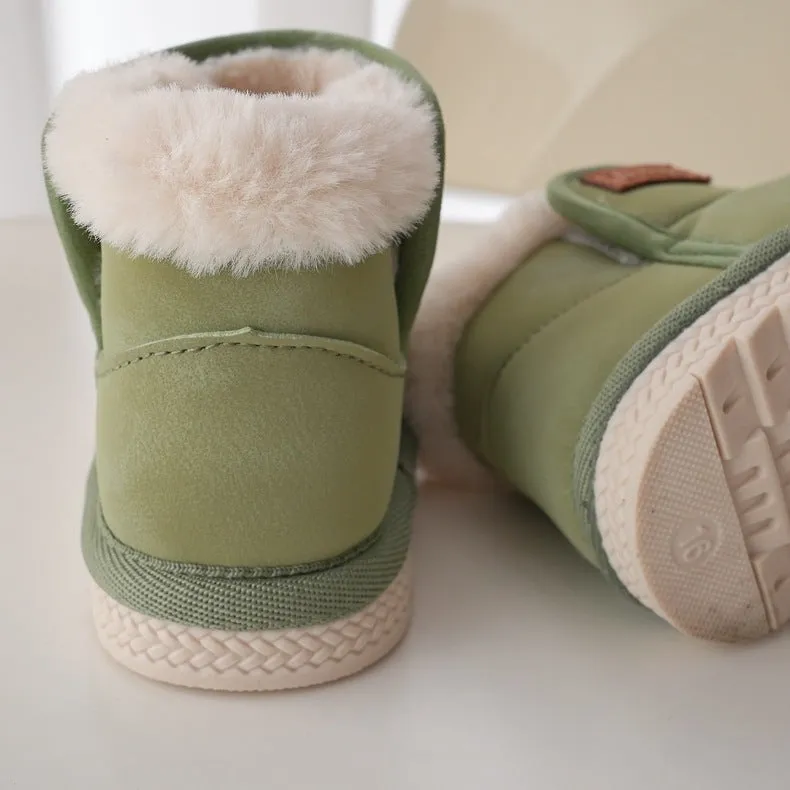 Baby Plush Snow Boots - Classic