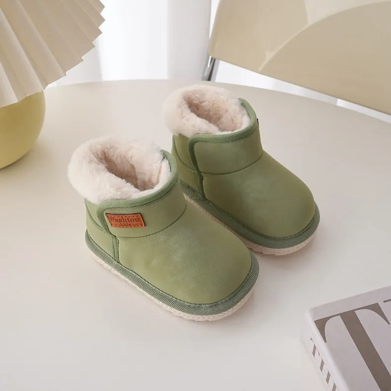 Baby Plush Snow Boots - Classic