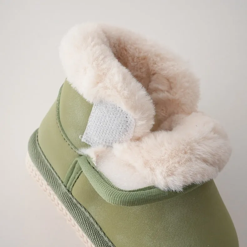 Baby Plush Snow Boots - Classic