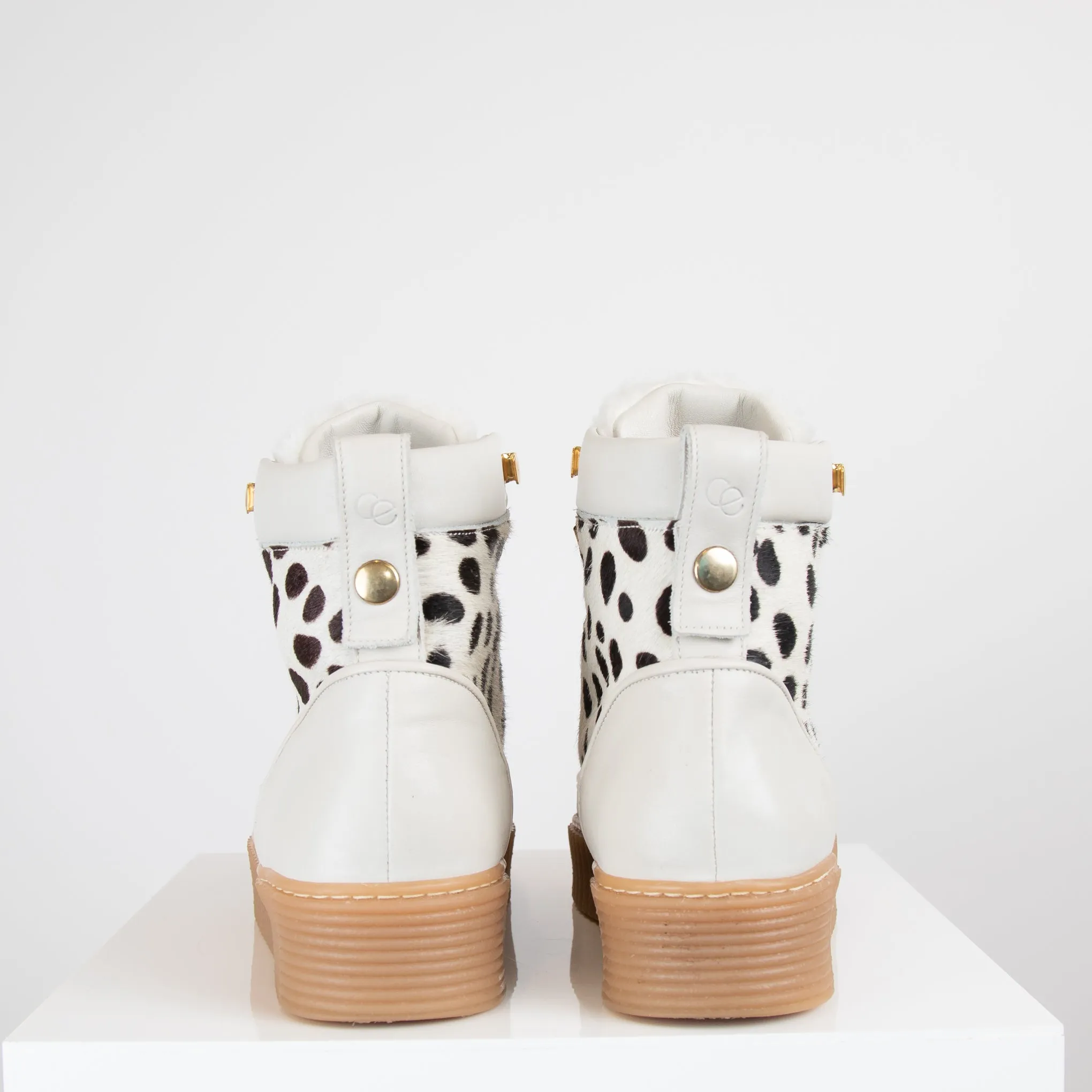 Camilla Elphick Spotted Snow Boots