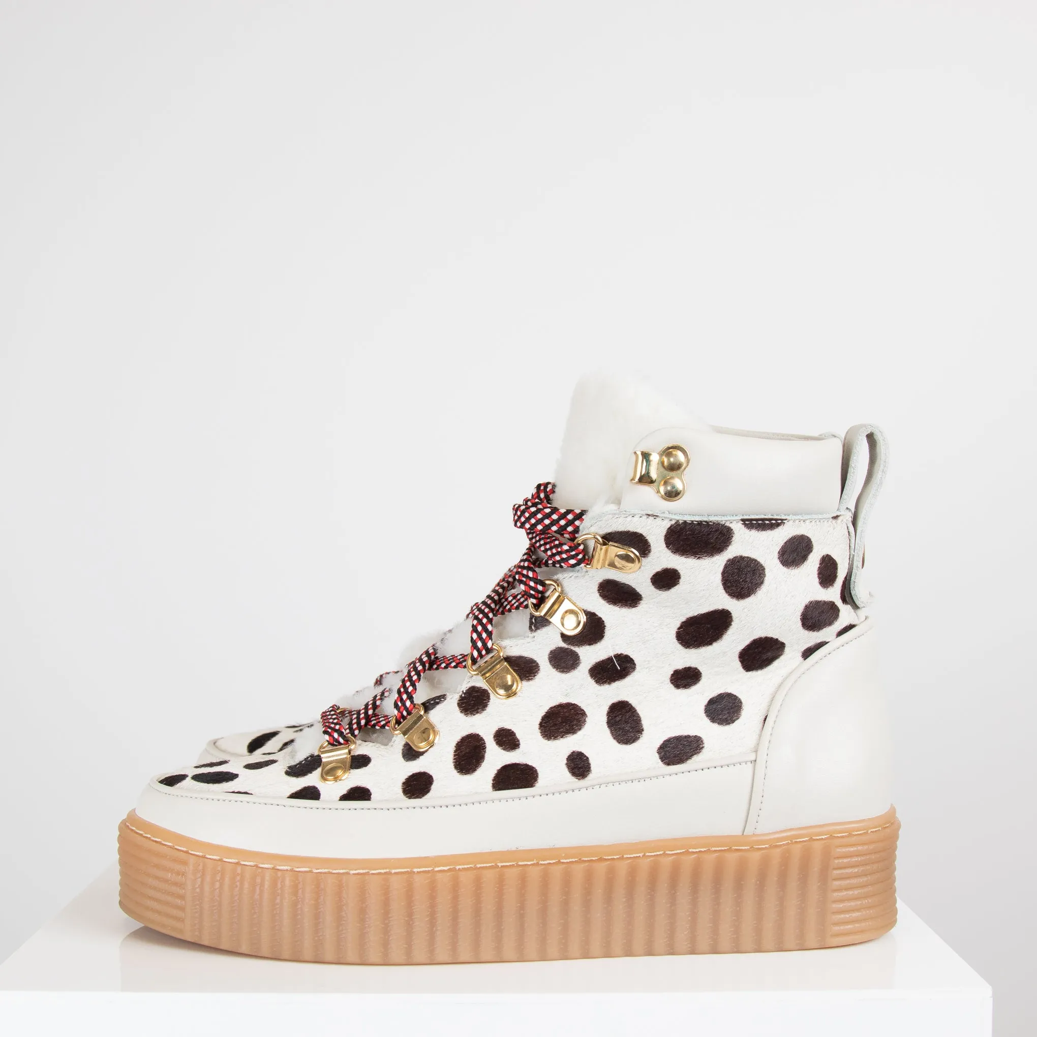 Camilla Elphick Spotted Snow Boots