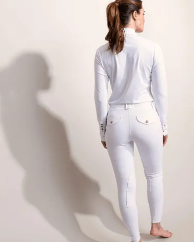 Dada Sport - Giovani Classic - Riding pants  White - ALL SALES FINAL