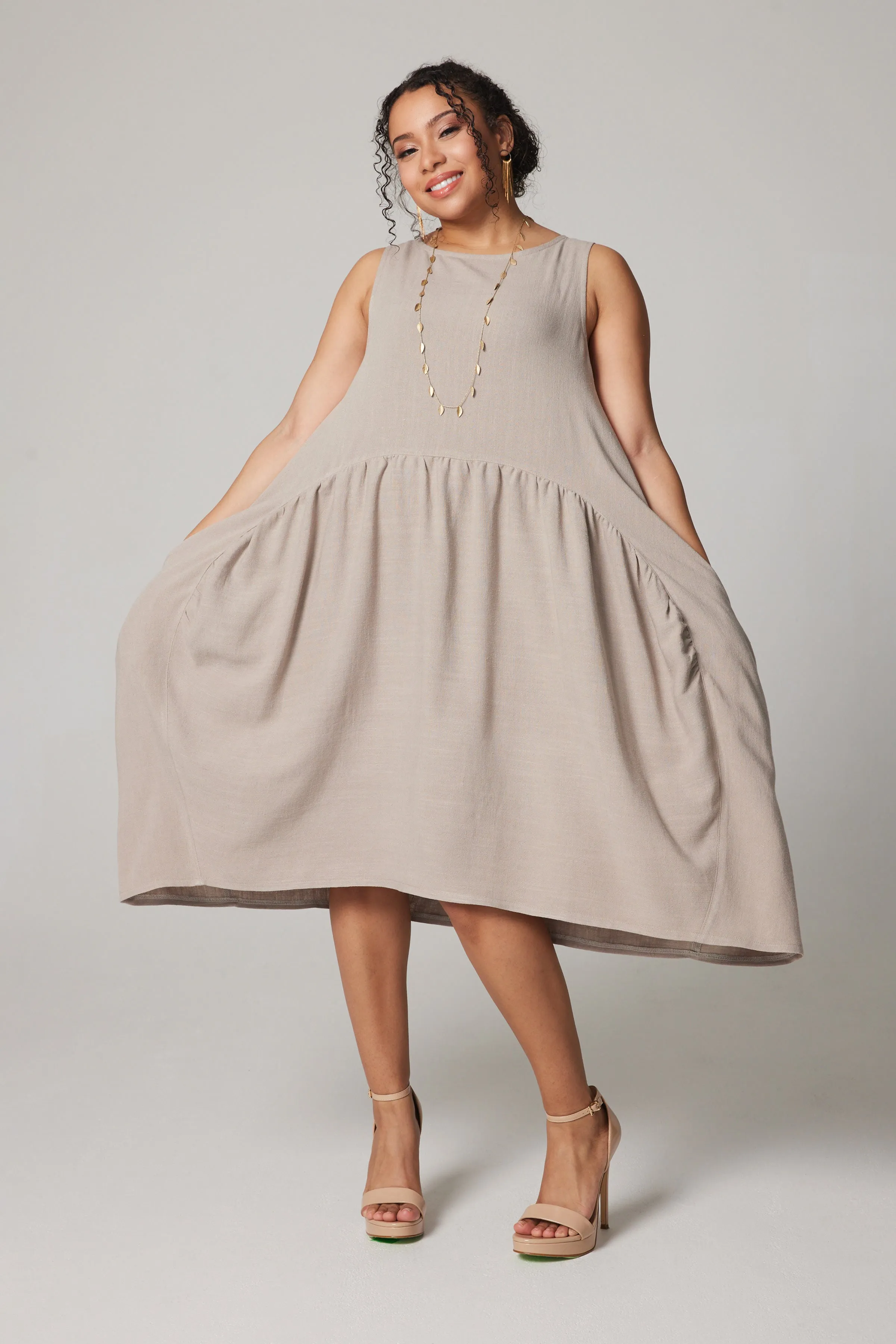 Eclipse Dress - Beige
