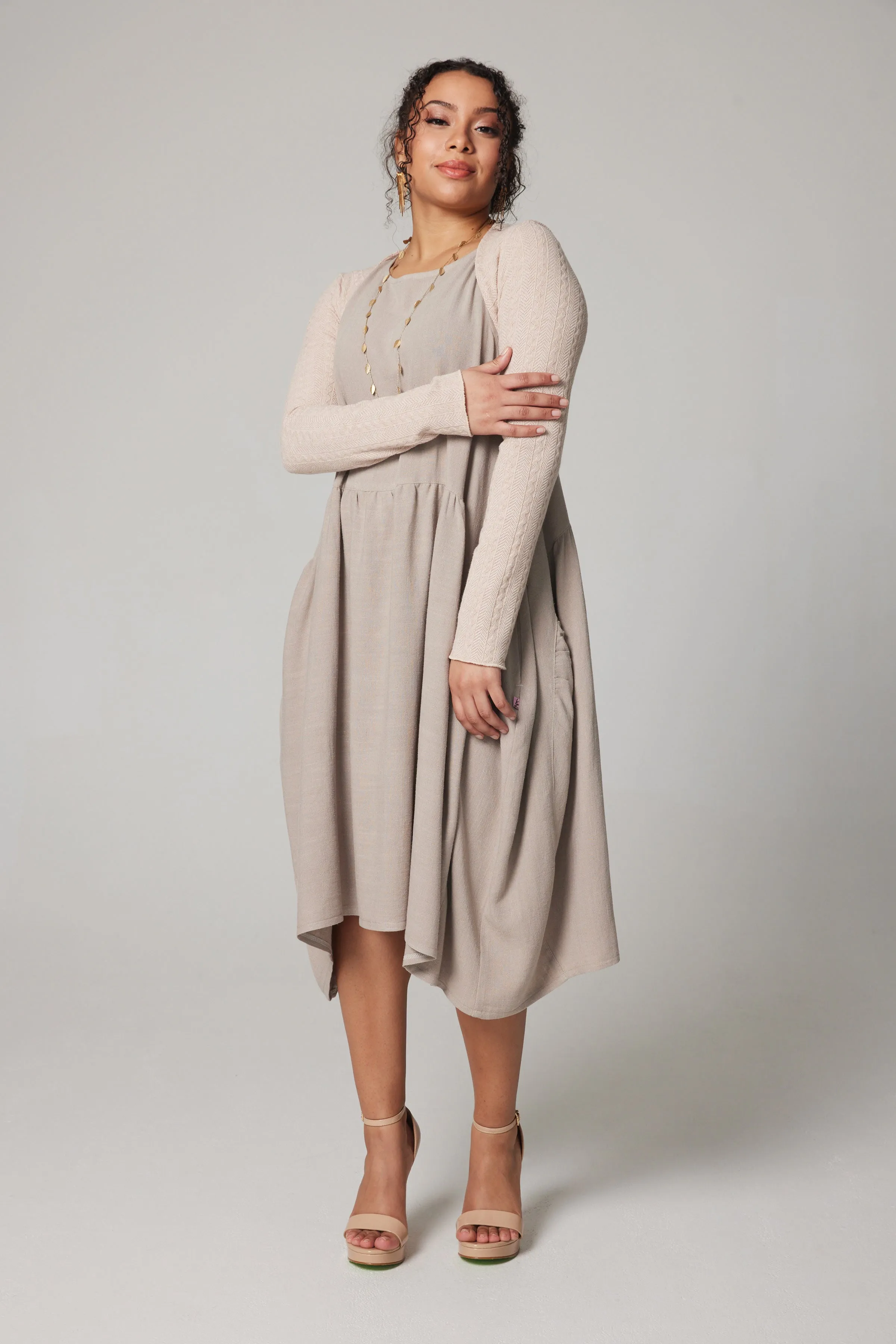 Eclipse Dress - Beige