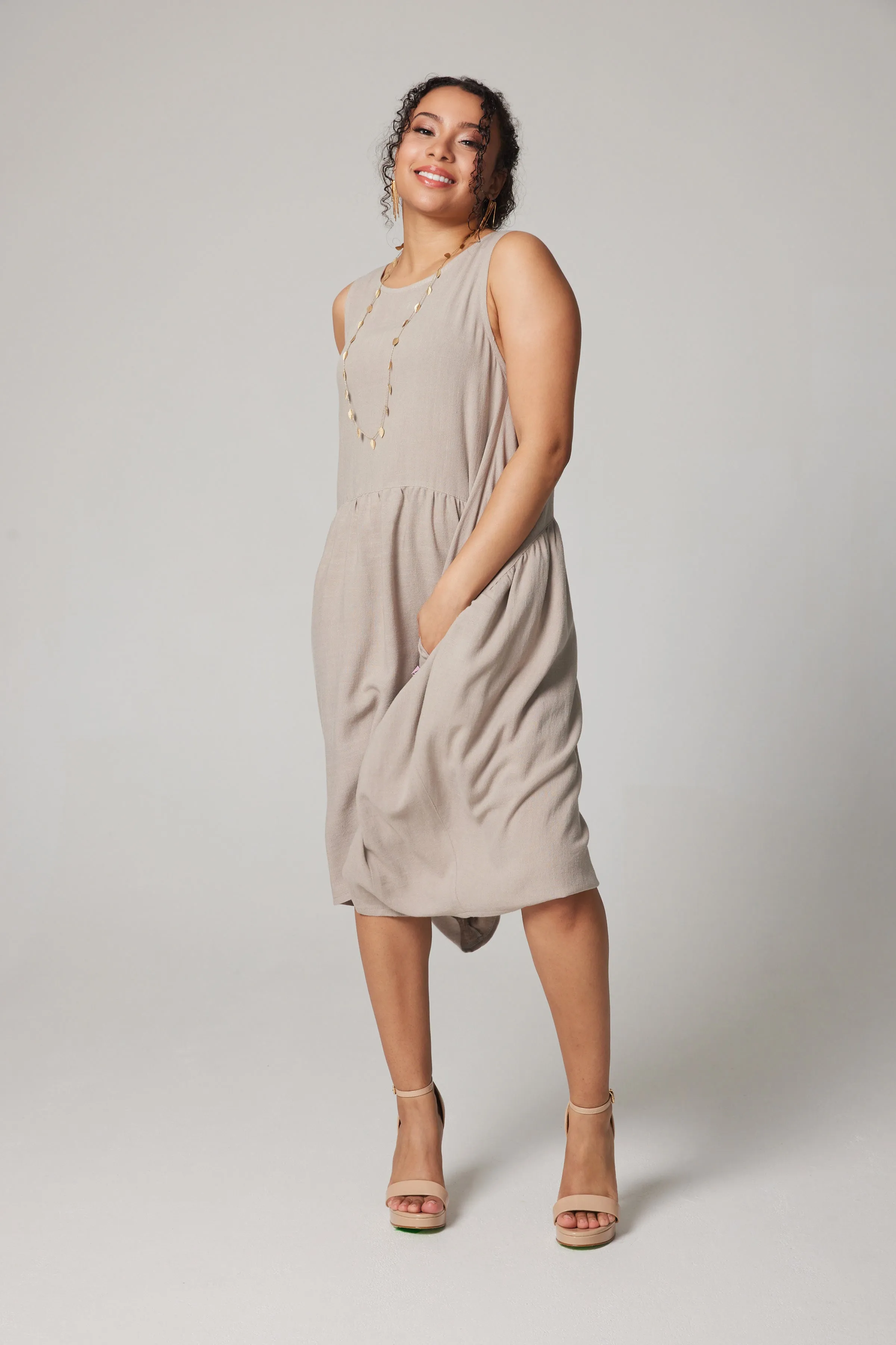 Eclipse Dress - Beige
