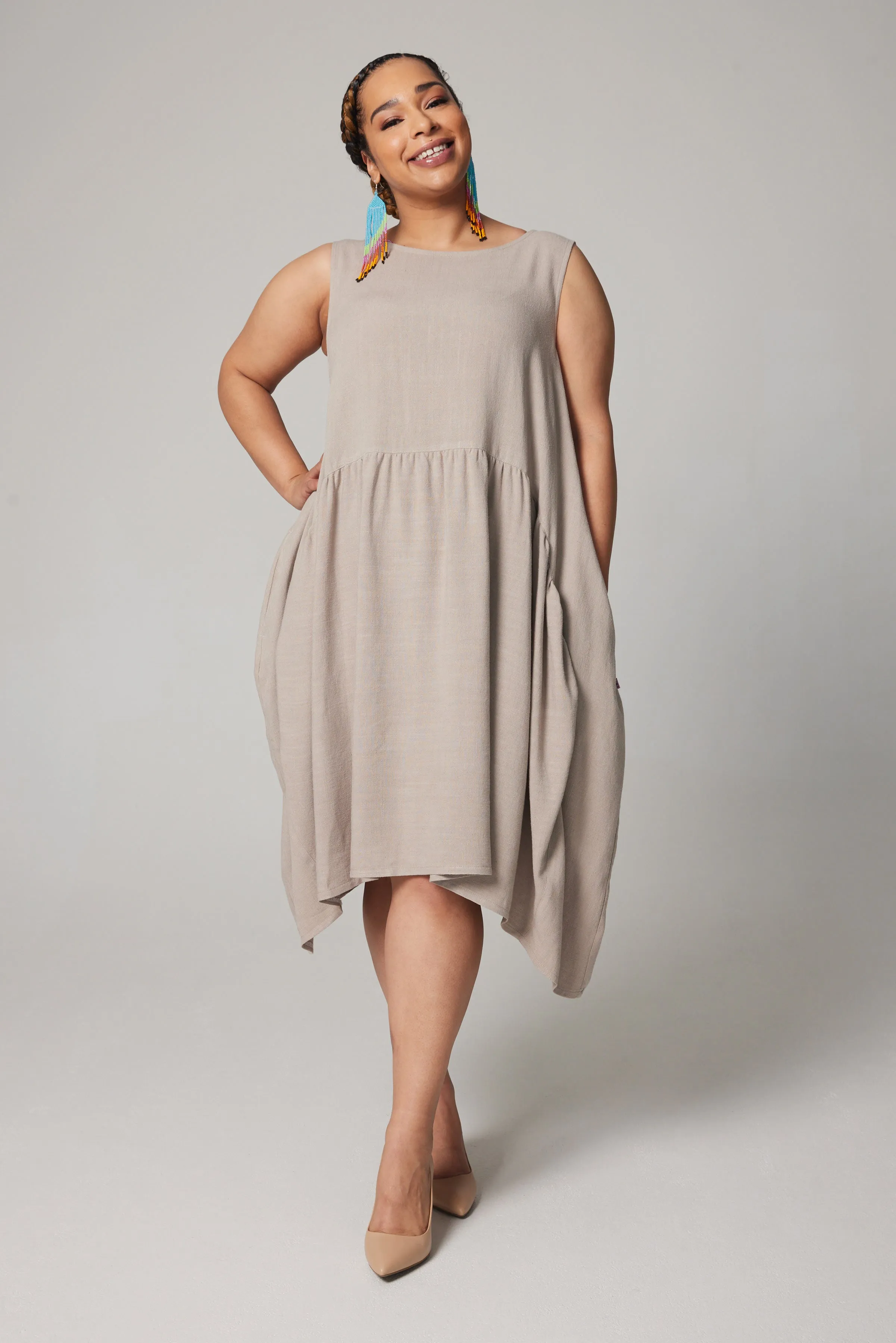 Eclipse Dress - Beige