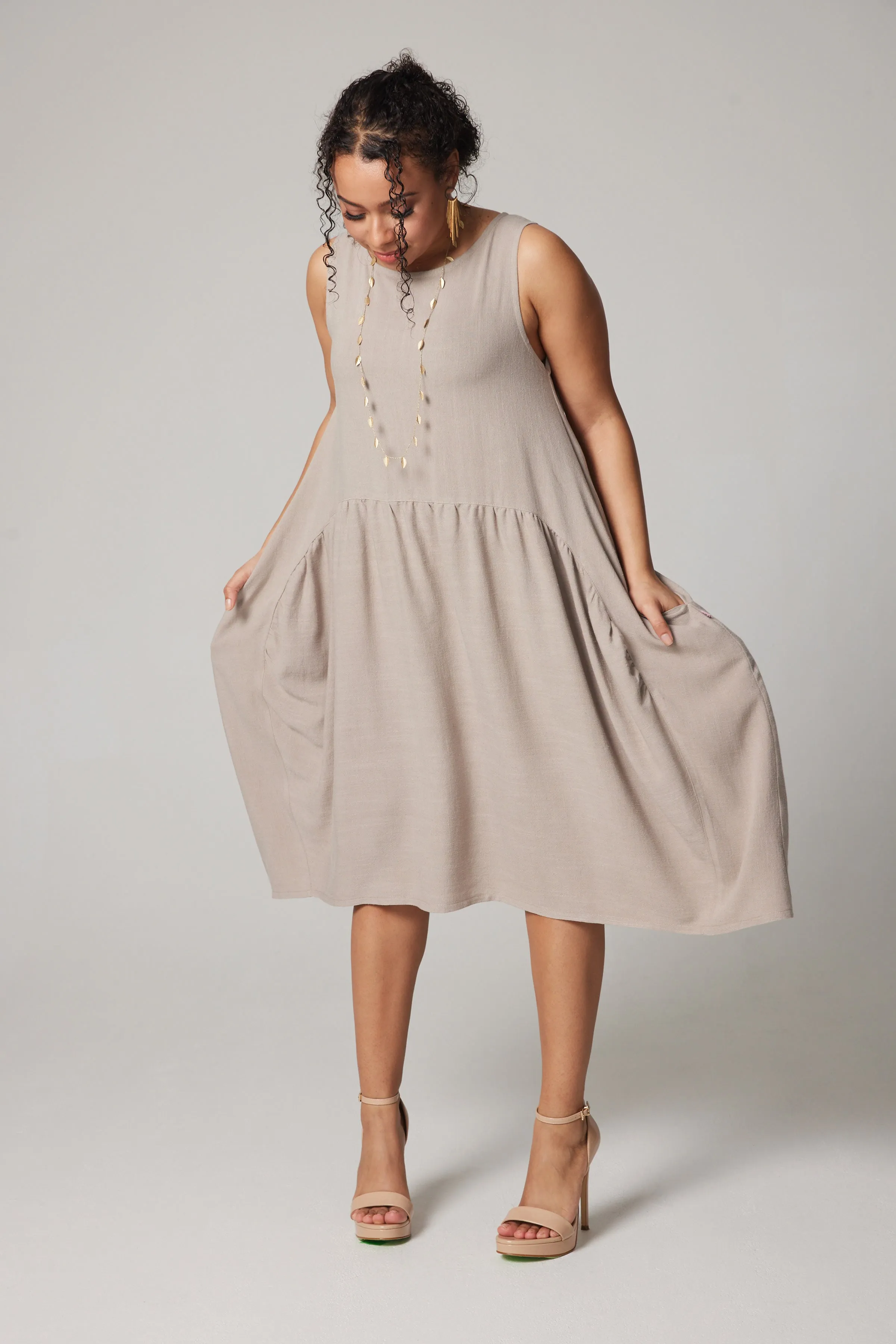 Eclipse Dress - Beige