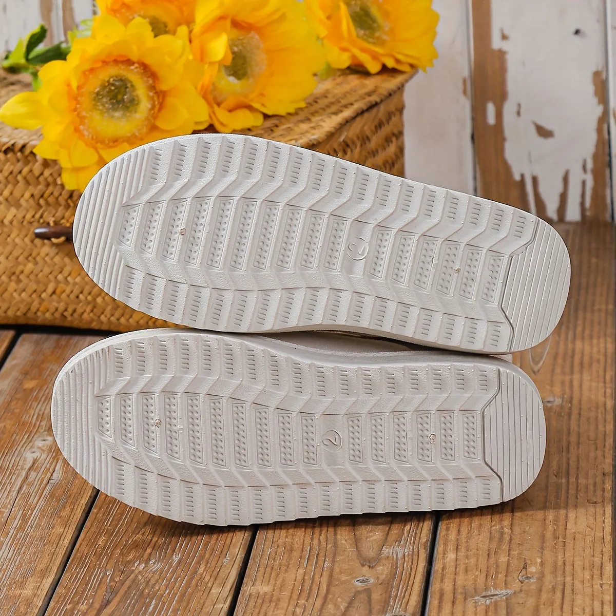 elveswallet Plus Fleece Snow Slip On Flat Ankle Boots
