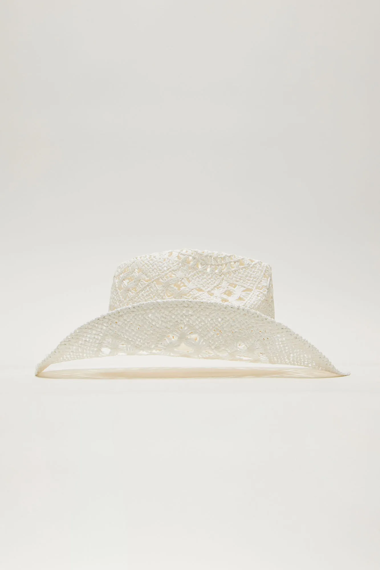 Fantasizing For You Cowboy Hat - White