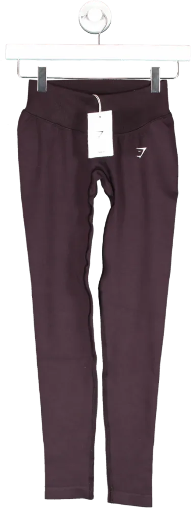 gymshark Purple Apex Seamless High-rise Leggings UK S