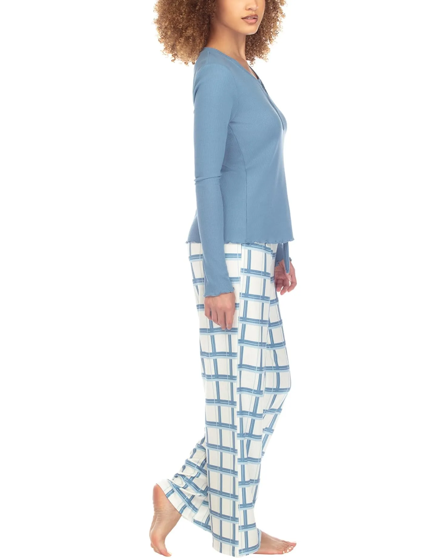 Honeydew Snowed In PJ Set