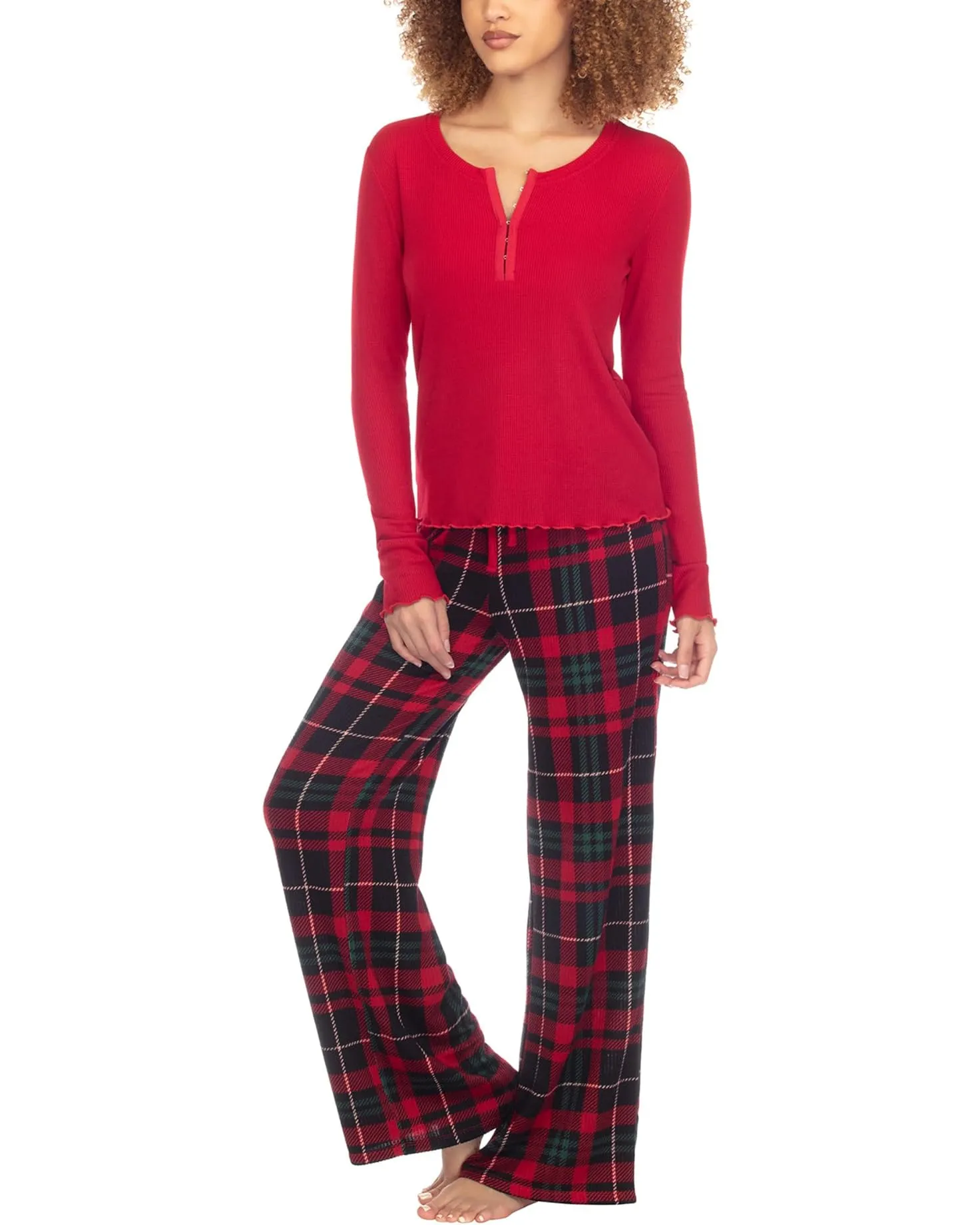 Honeydew Snowed In PJ Set