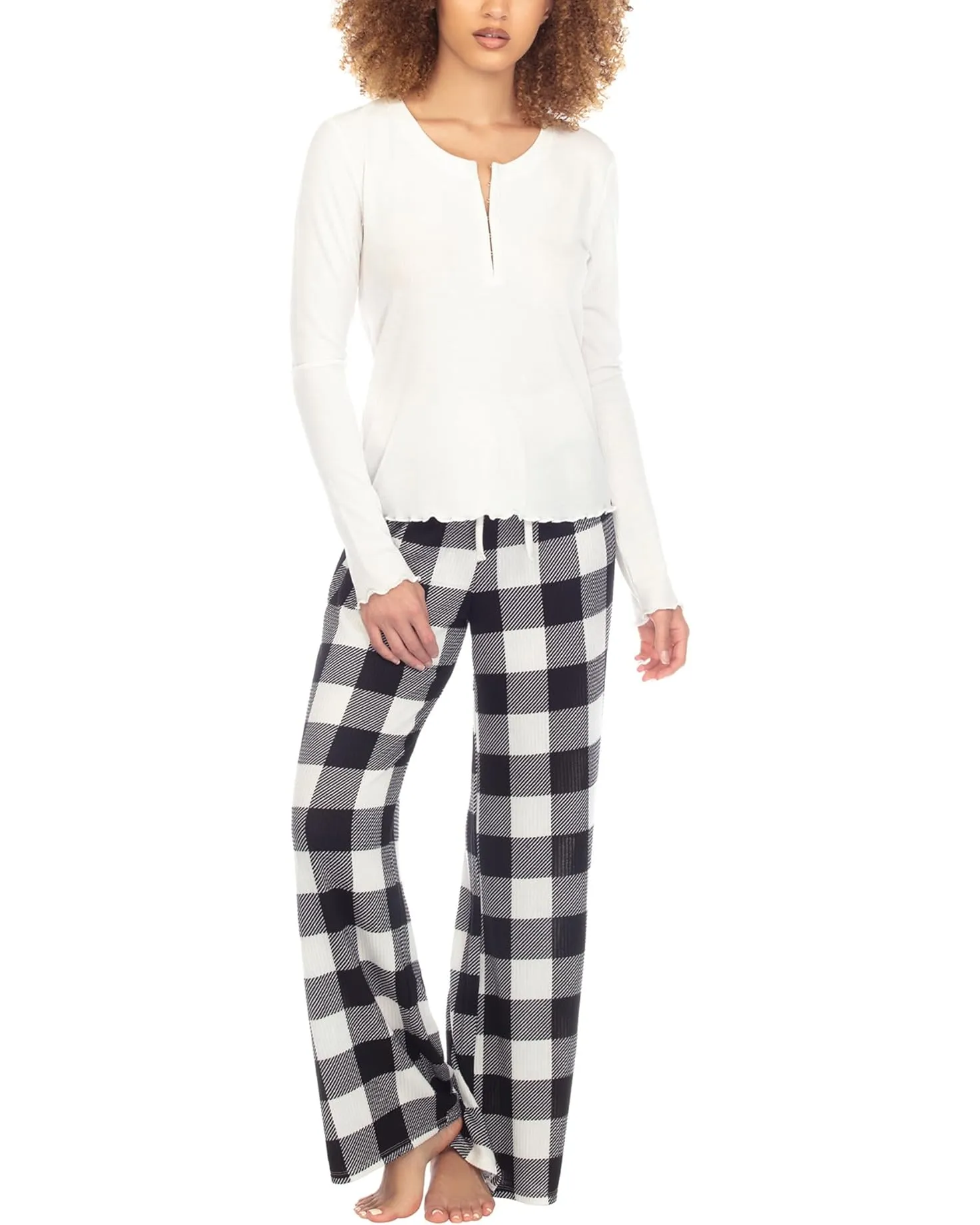 Honeydew Snowed In PJ Set