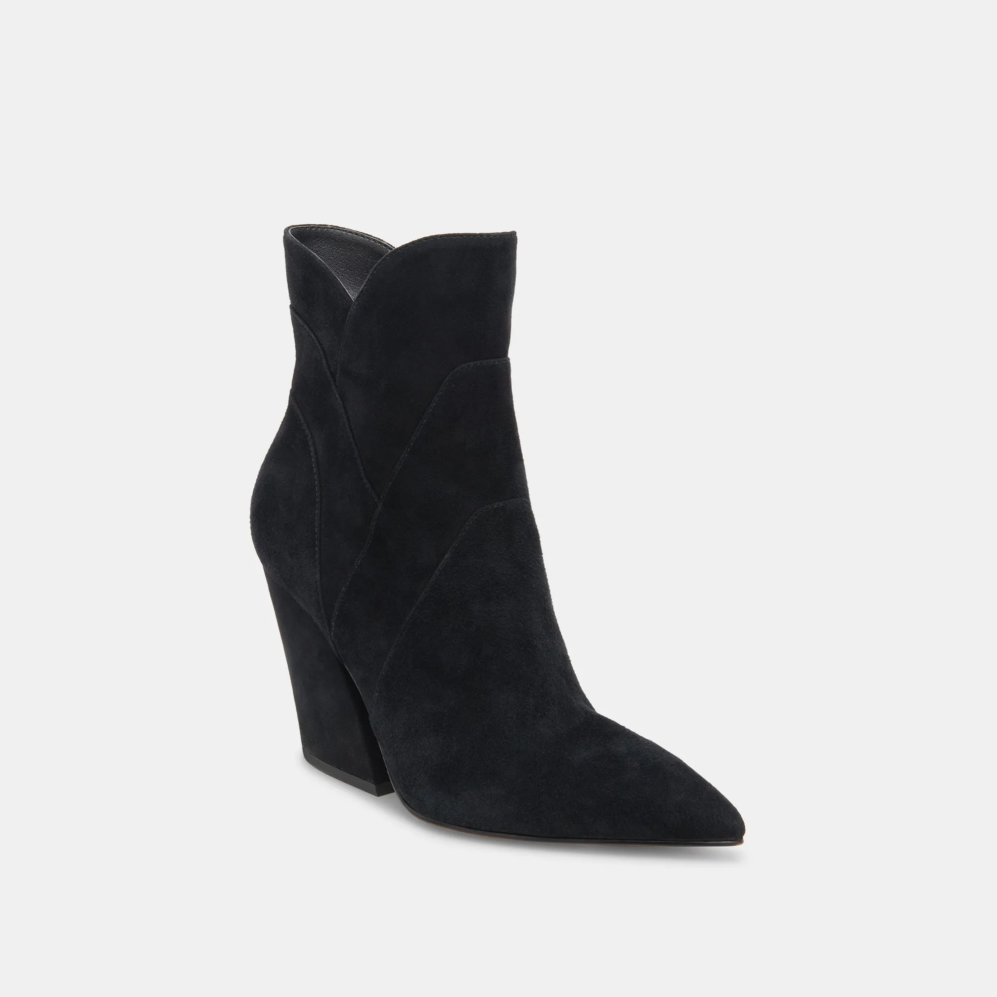 NEENA BOOTIES ONYX SUEDE