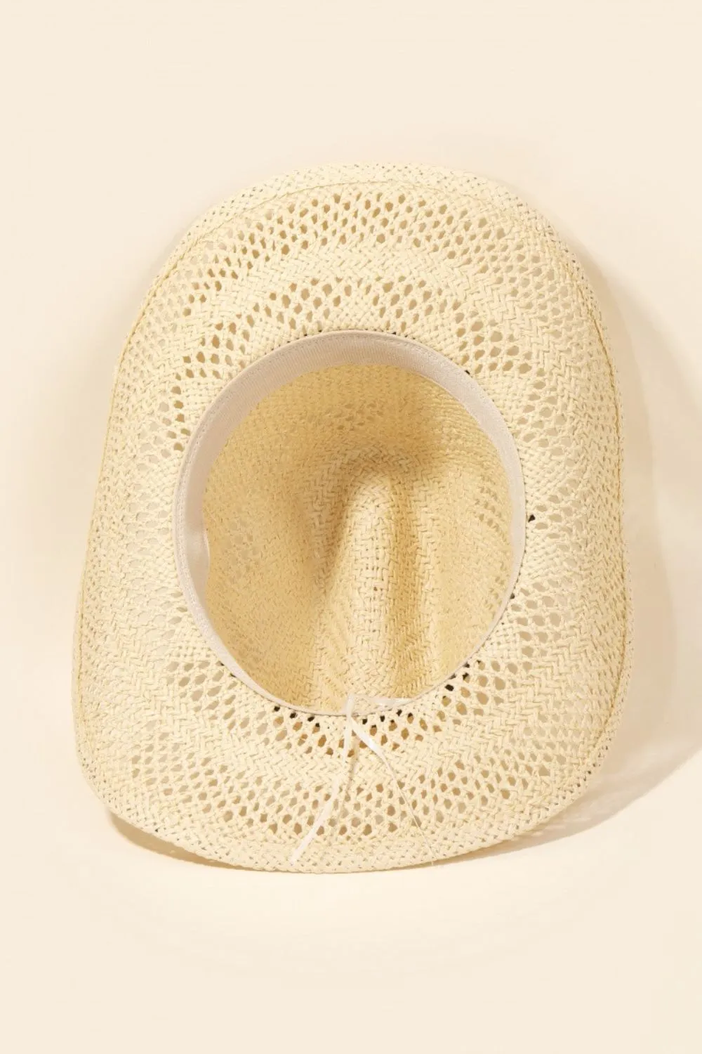 Straw Weave Western Cowboy Hat