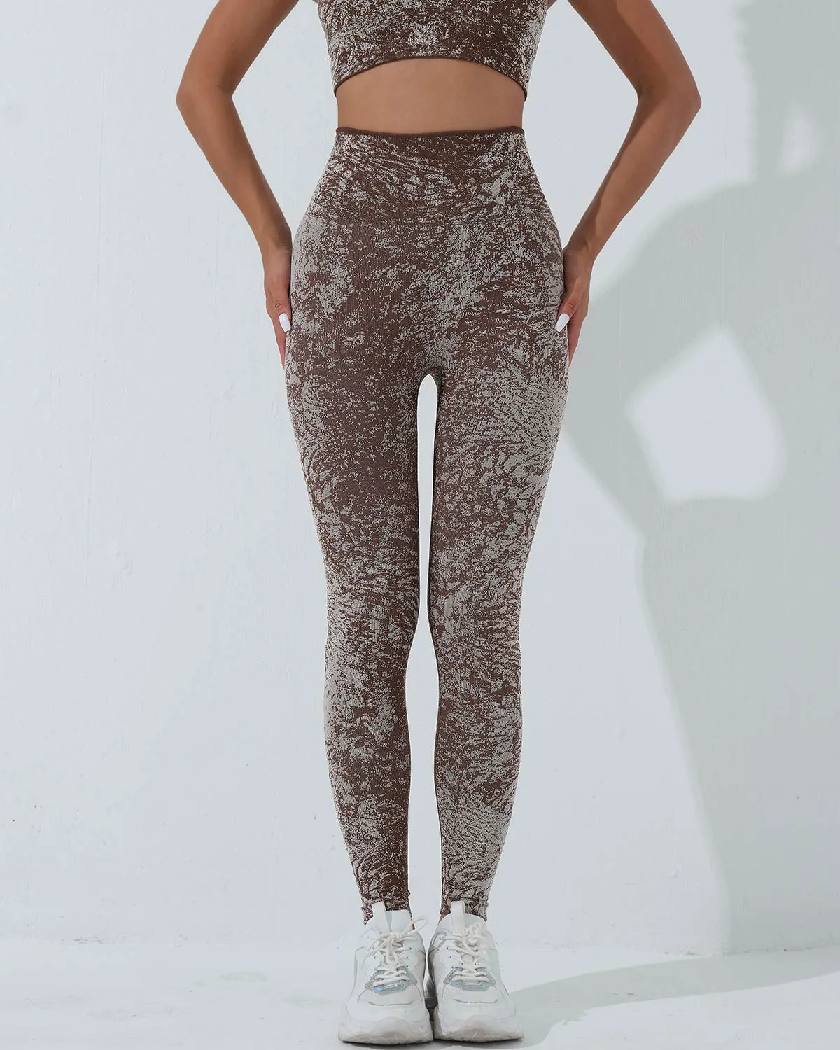 Vera Seamless Leggings - Brown