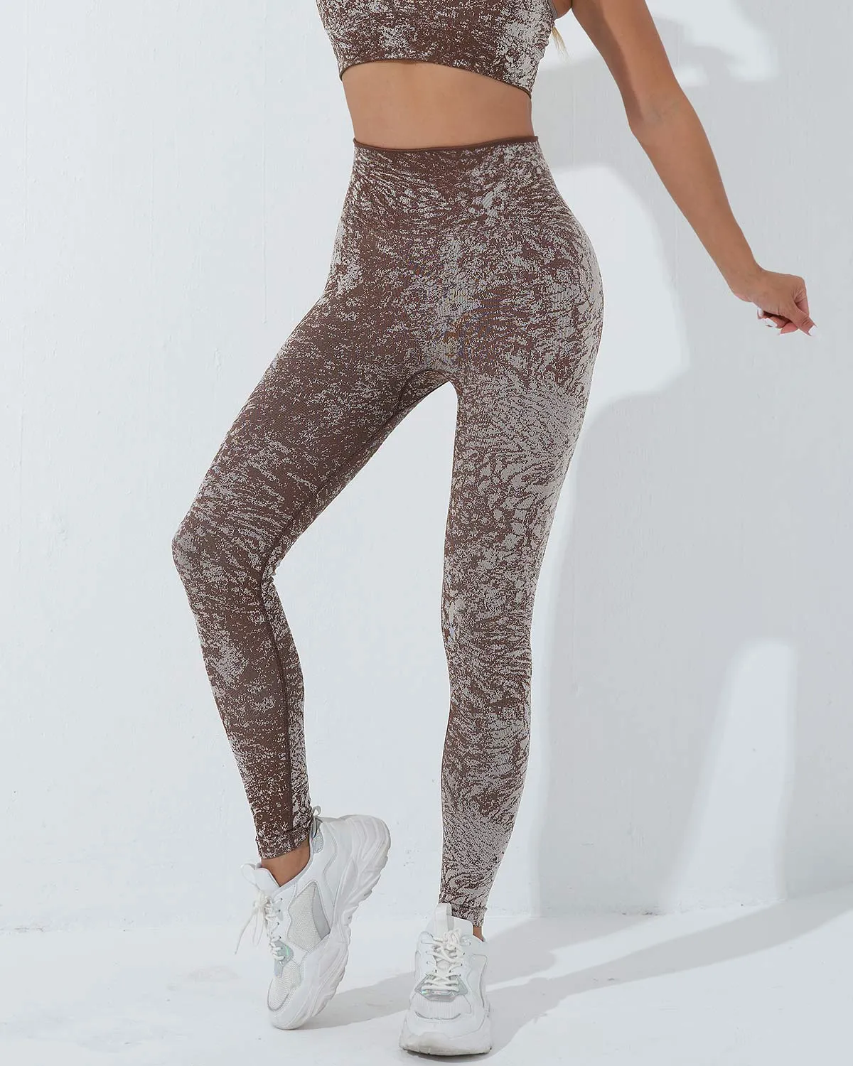 Vera Seamless Leggings - Brown