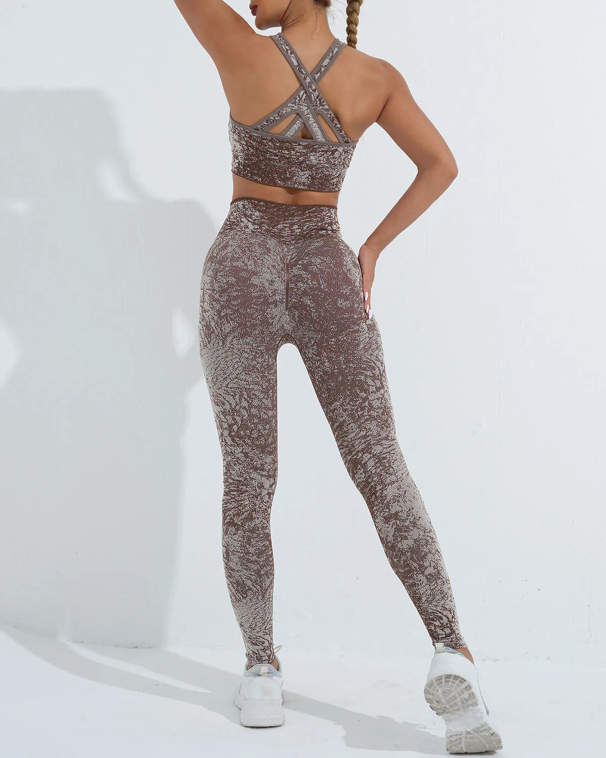 Vera Seamless Leggings - Brown