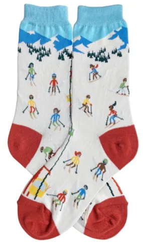 Woman's Skiing Crew Sock